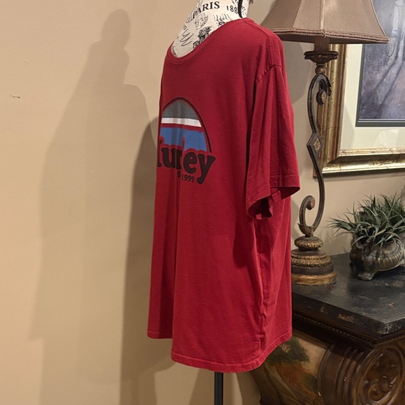 T-Shirt short sleeve crew neck HURLEY Mens XL Unisex - Picture 5 of 8